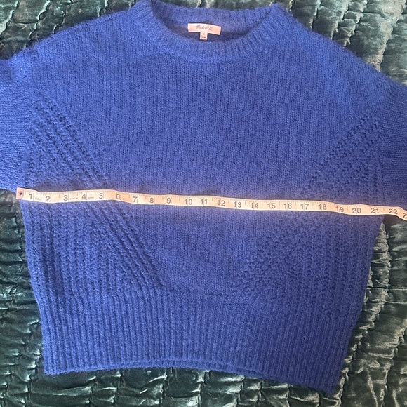 Cobalt blue Madewell sweater - Picture 4 of 6